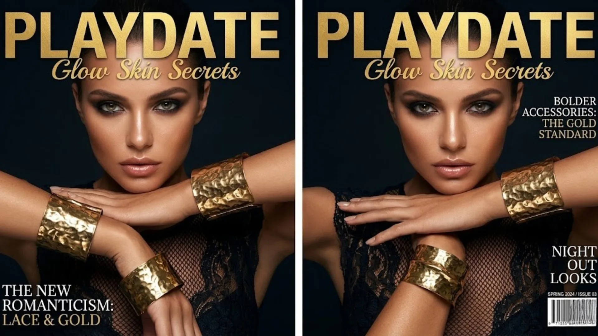 The Vogue Cover Star AI fashion prompt example